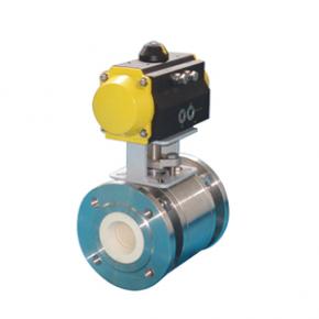 Ceramic Ball Valve with Penumatic Actuator 