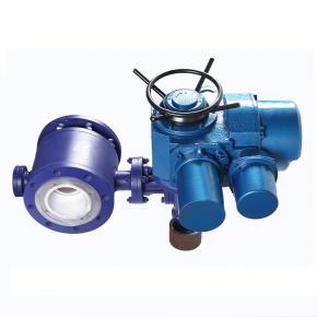 Ceramic Ball Valve with Electric Actuator 